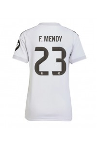 Fotbalové Dres Real Madrid Ferland Mendy #23 Dámské Domácí Oblečení 2025-26 Krátký Rukáv